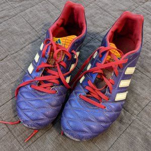 Adidas Cleats (11Nova Trx FG Purple and White) - Men's Size 6.5